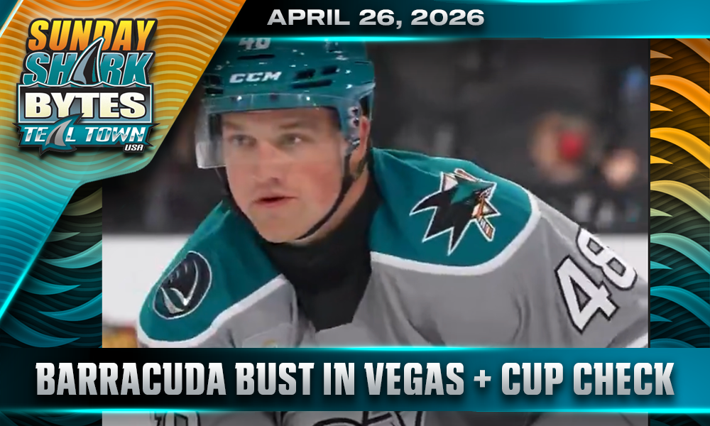 Barracuda Bust in Vegas + Cup Check - 4/26/2026 - Sunday Shark Bytes on Teal Town USA