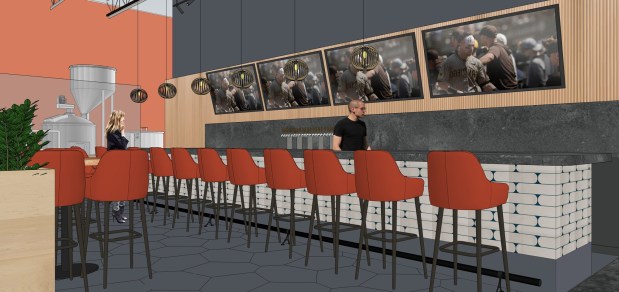 Renderings of the interior of Encinitas Brewing Co. (Encinitas Brewing Co.)
