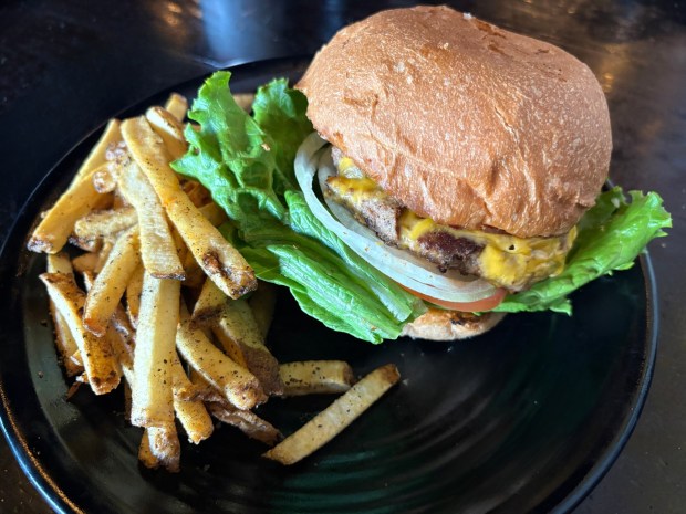 The classic OG Burger served at Balboa South in Chula Vista. (Jayne Yutig / The San Diego Union-Tribune)