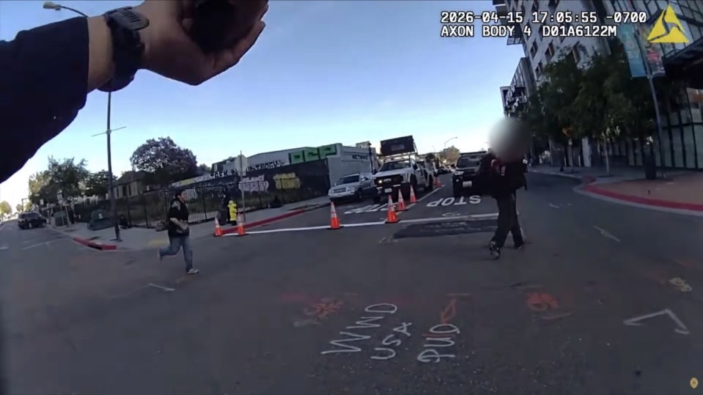 San Diego police release video of police shooting in East Village