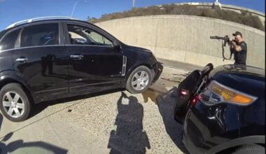 Escondido police release video of fatal freeway shooting