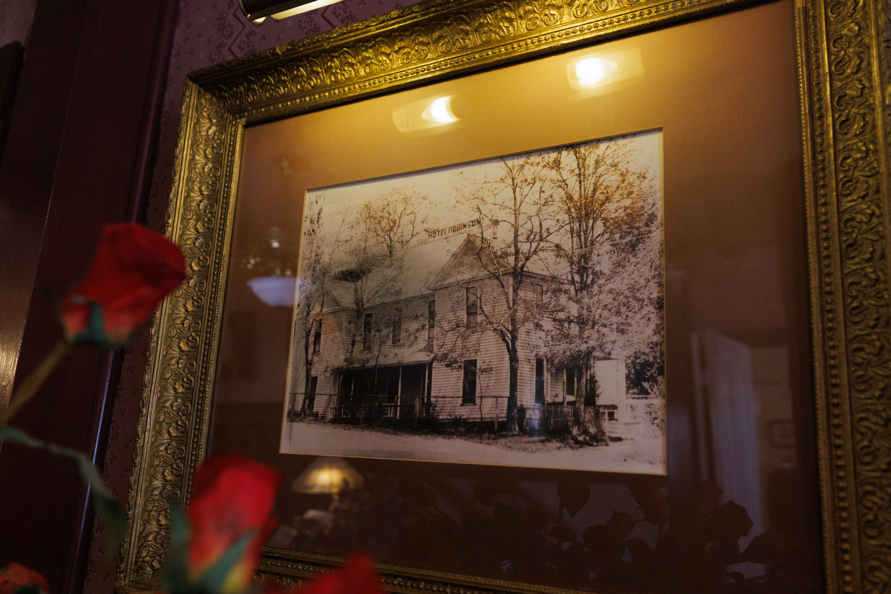 A historic photo of Julian Gold Rush Hotel, then called...