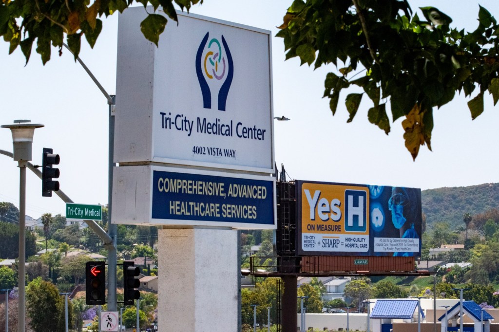 Could Measure H finally bring stability to Tri-City Medical Center? – San Diego Union-Tribune