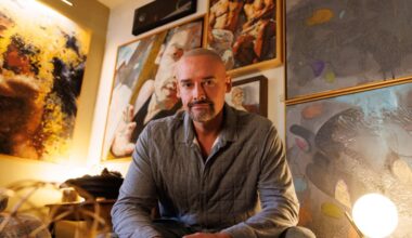 His paintings are a chance to connect with others, and be kinder to himself – San Diego Union-Tribune