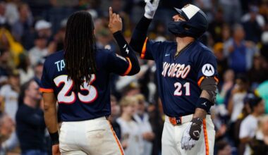 Padres go long for win against Athletics