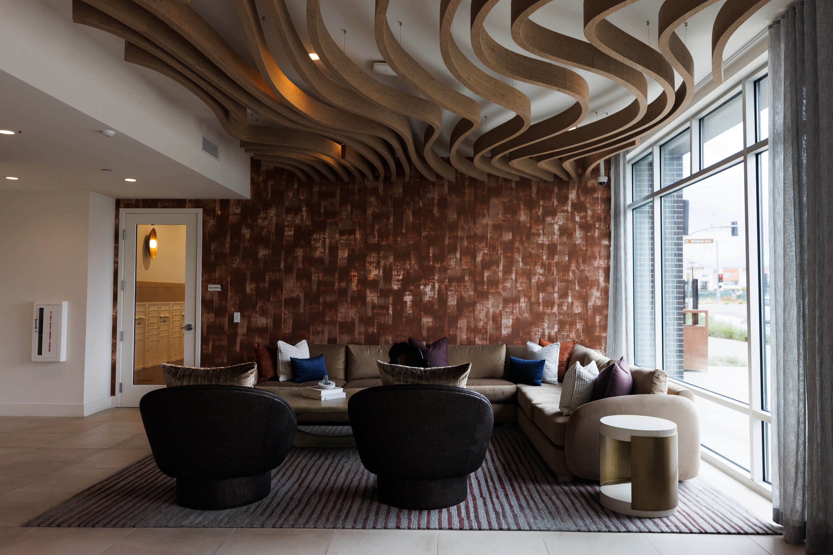 The leasing office at the VAYA apartment complex. (Kristian Carreon...