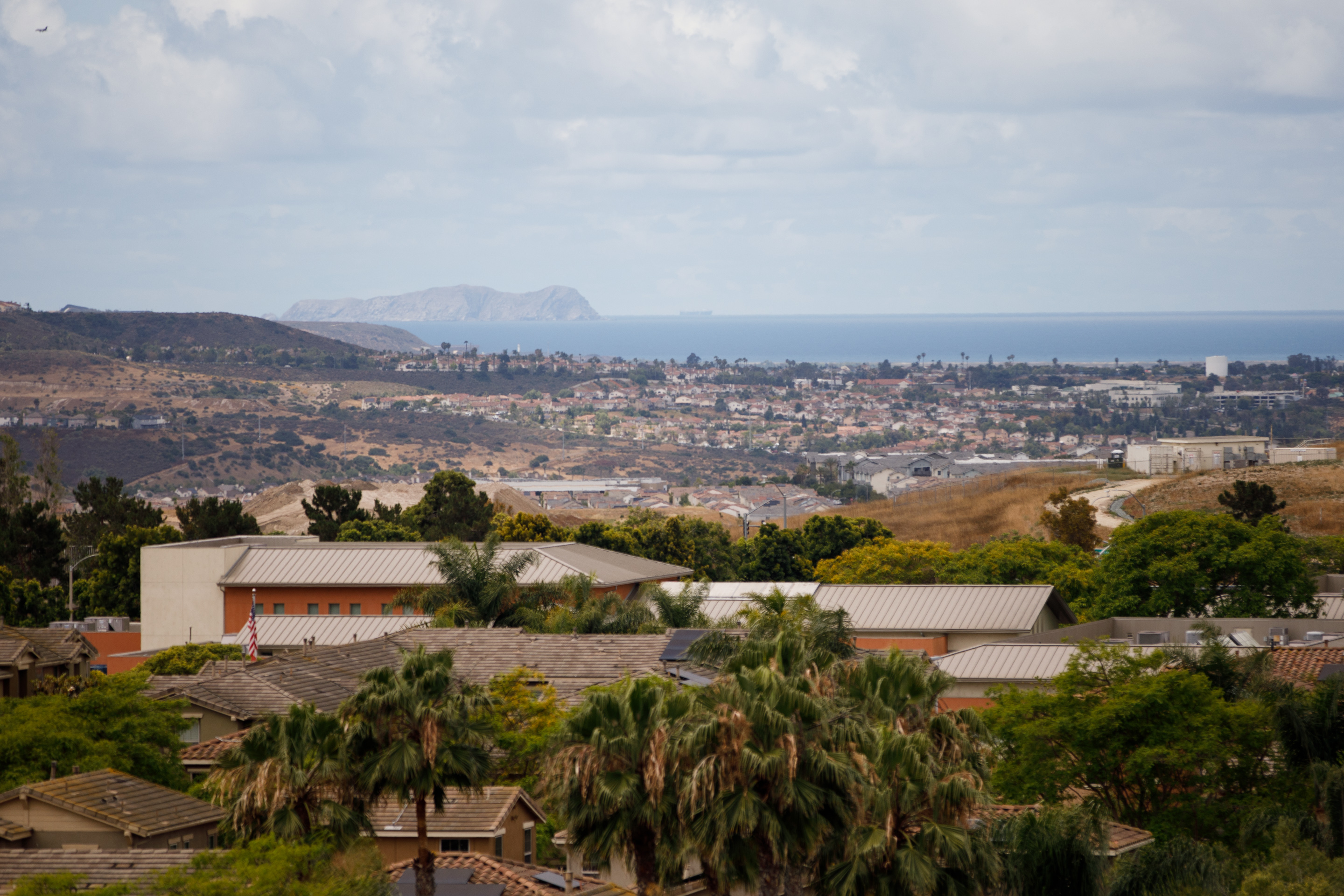 The Coronado Islands can be viewed from the roof deck...