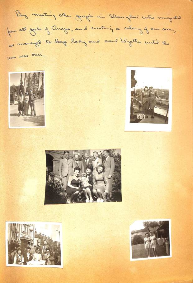 A new exhbit at the San Diego Chinese Historical Museum "Shanghai, Homeland Once Upon a Time Jewish Refugees and Shanghai" takes a look at Jews who were granted visas to go to China during the Holocaust. It is on view through Sept. 6, 2026. (Howard Kung / SDCHM)