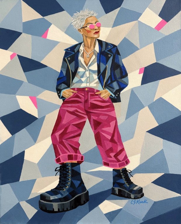 "Radical" by Carole Kuck will be among the works by LGBTQ artists featured in "ArtSpectrum 2026" at Gallery 21 in Balboa Park. (The Studio Door)