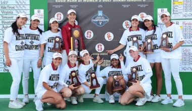 Top-ranked Stanford sweeps USC to capture NCAA women’s golf title at La Costa