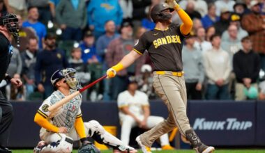 Three (for) Sheets: Padres lefty's ninth-inning homer secures latest improbable win