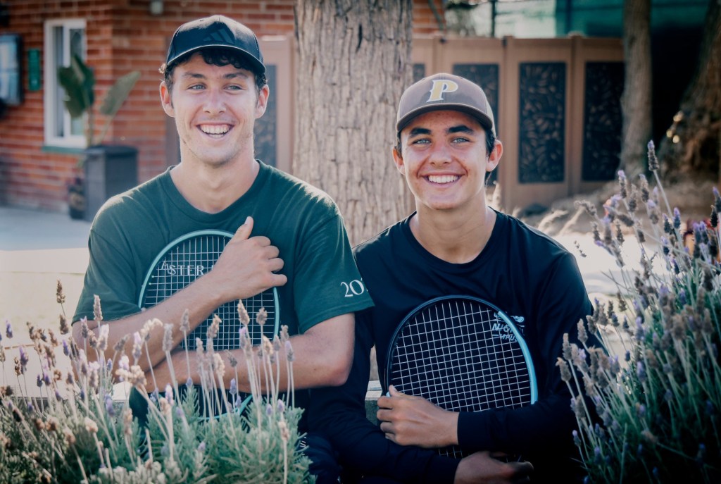 Francis Parker's Bouzoubaa brothers strike perfect balance on, off tennis court