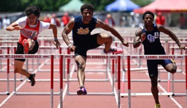 Sage Creek senior sets meet record at CIF San Diego Section Track and Field Championships