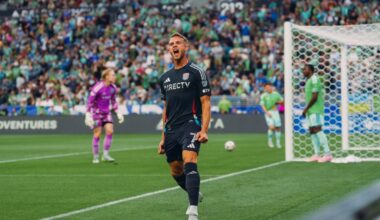 Late goal helps Seattle Sounders forge 1-1 tie with visiting San Diego FC