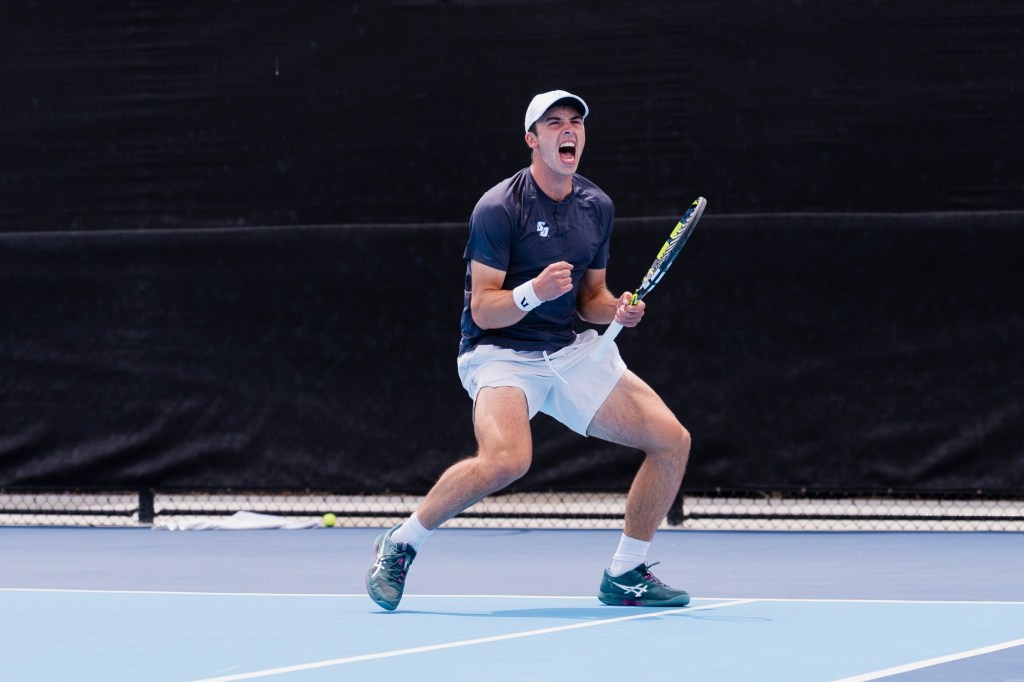 USD beats UCLA, advances to Sweet 16 in men's tennis