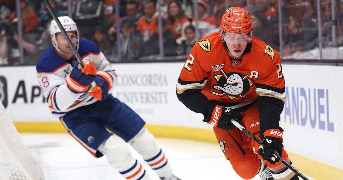 Jackson LaCombe leads Anaheim Ducks into second round with phenomenal playoff debut
