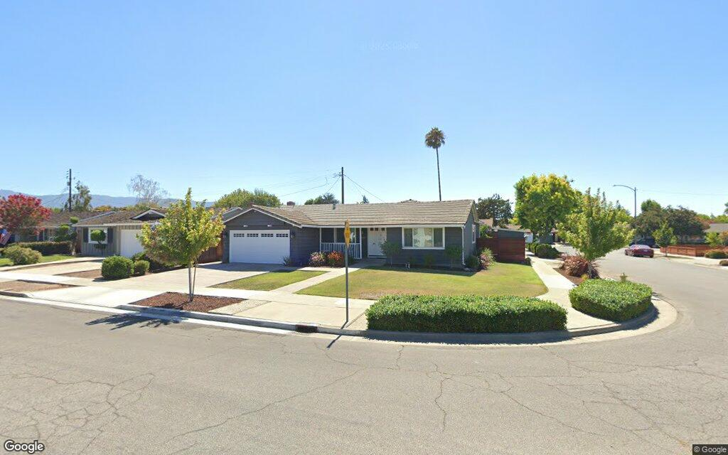 Sale closed in San Jose: $1.9 million for a three-bedroom house