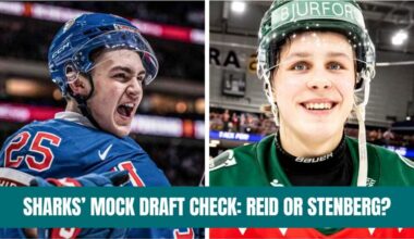 Sharks' Mock Draft Check: Experts Leaning Toward One Player at No. 2
