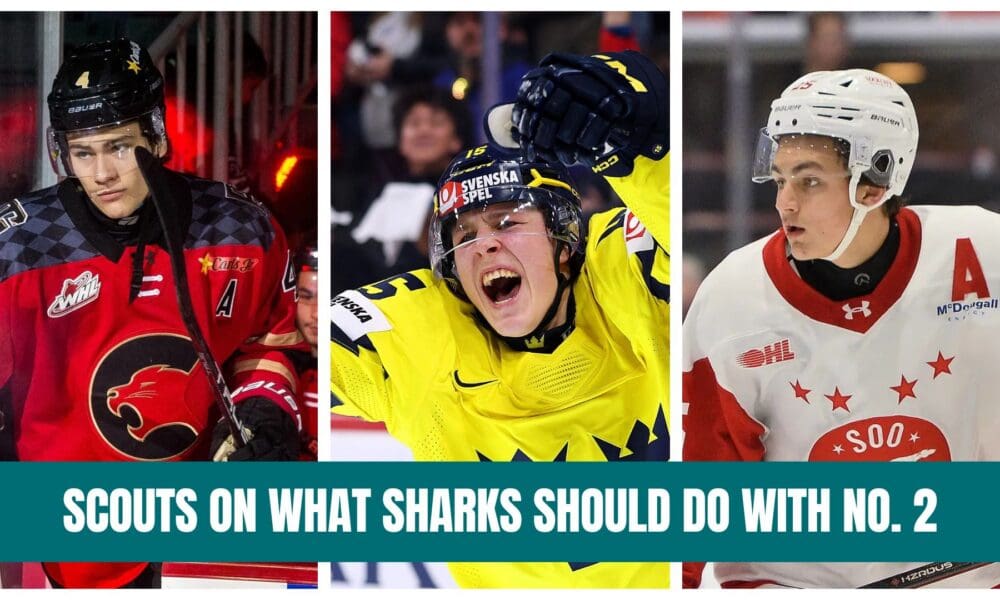 Scouts on What Sharks Should Do With No. 2 Pick (+)
