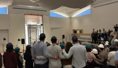 Congregation returns to Los Angeles synagogue that was damaged in 2025 wildfire
