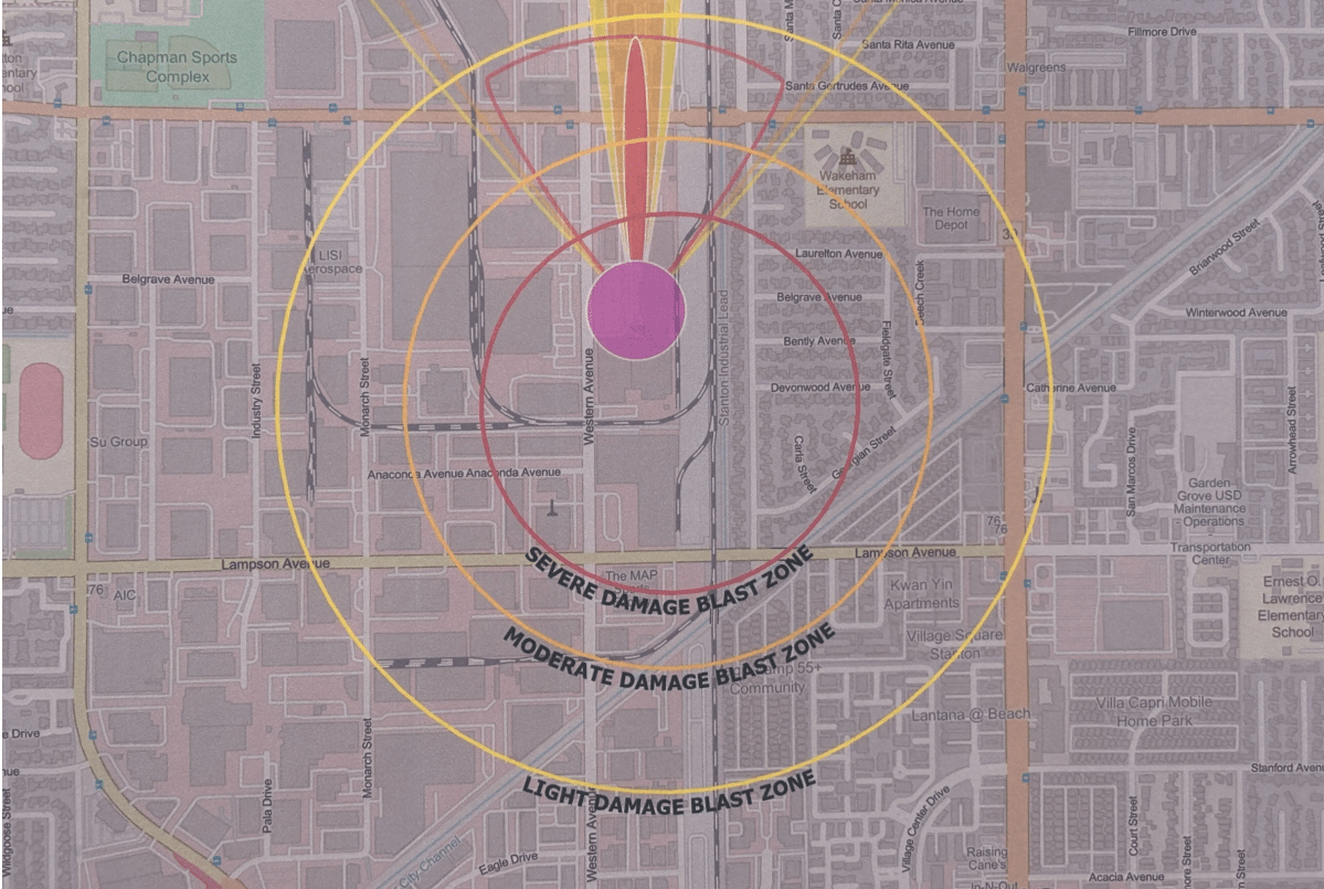 Reports: Explosion Threat Eliminated at GKN Garden Grove Chemical Plant as Evacuation Orders Continue