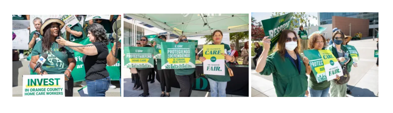 County Caregivers at Odds as Orange County–UDW Labor Talks Intensify