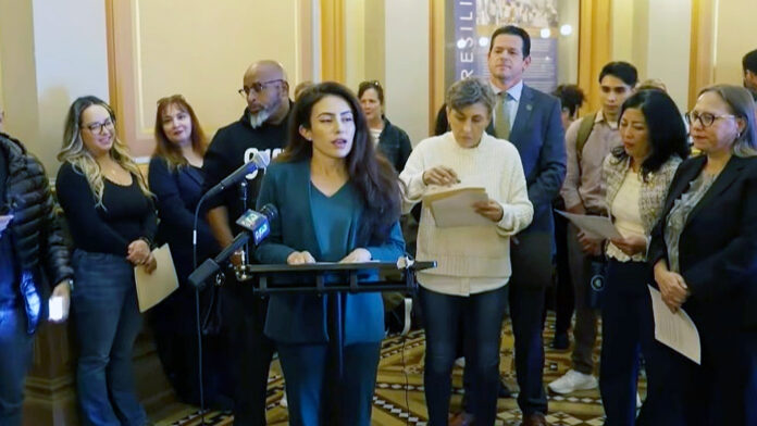 PHOTO: Every Fire Survivor's Network (EFSN) | "A huge, heartfelt thanks to Senator Sasha Renée Pérez and Senator Ben Allen, who authored every one of these bills and fought for every single vote."