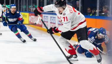 Sharks’ star Celebrini scores two goals and Canada shuts out Italy at ice hockey worlds – Marin Independent Journal