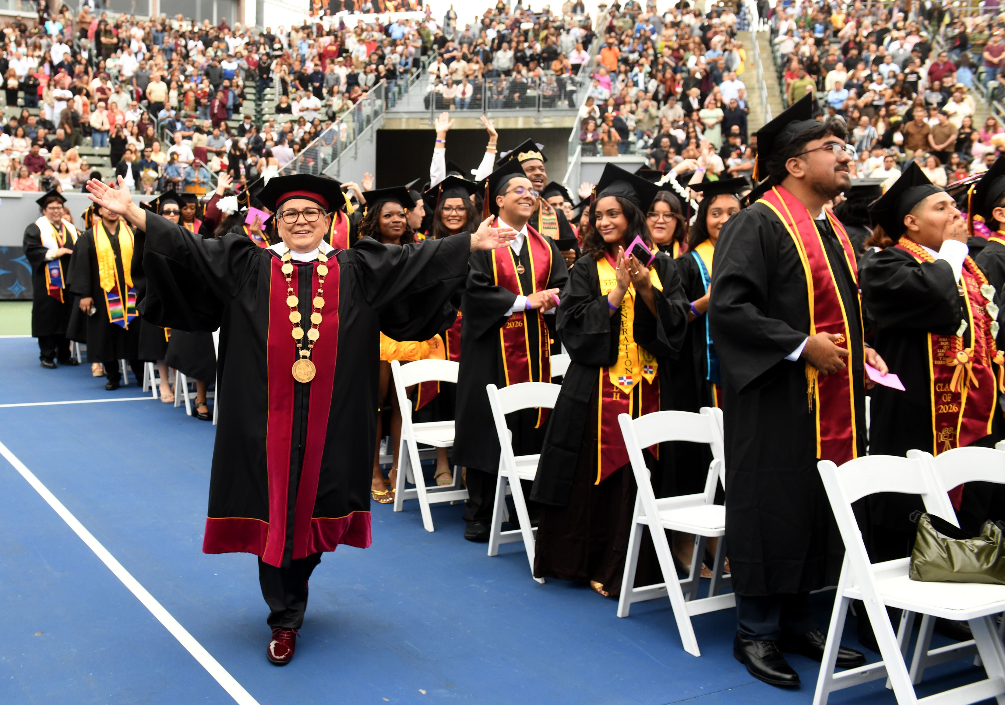California State University Dominguez Hills Interim President Dr. Mary Ann...