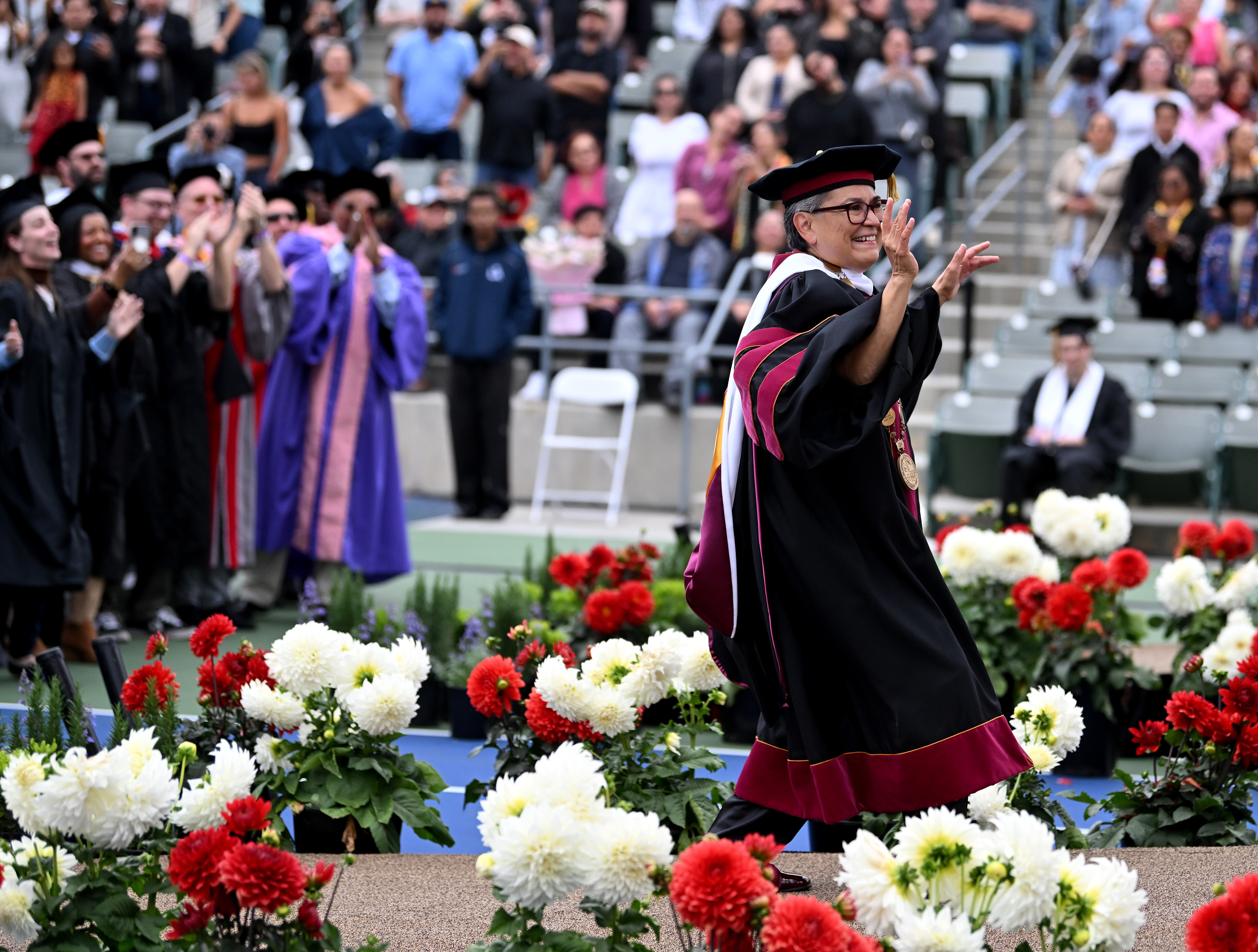 California State University Dominguez Hills Interim President Dr. Mary Ann...