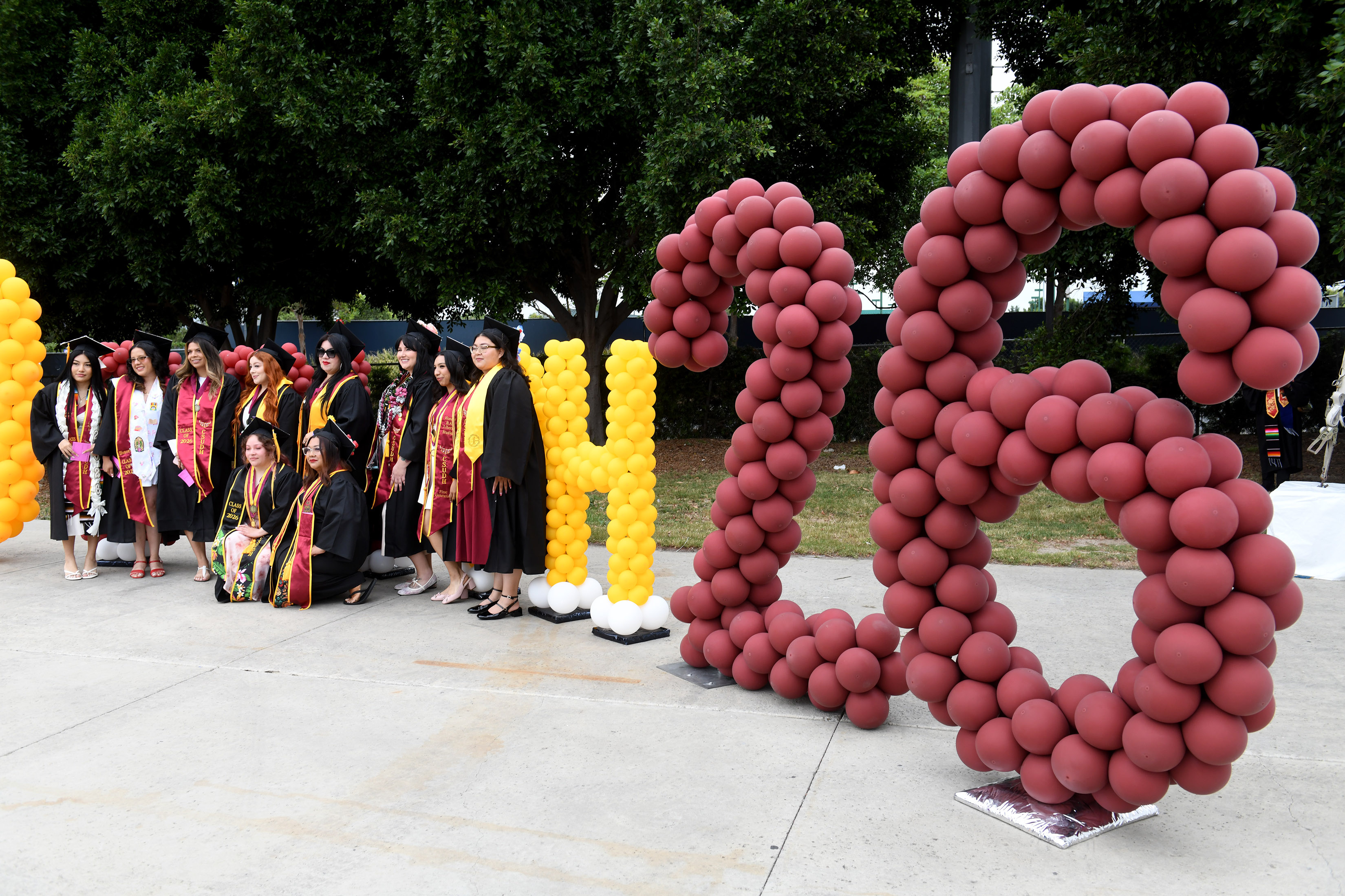 California State University Dominguez Hills holds commencement ceremonies for the...