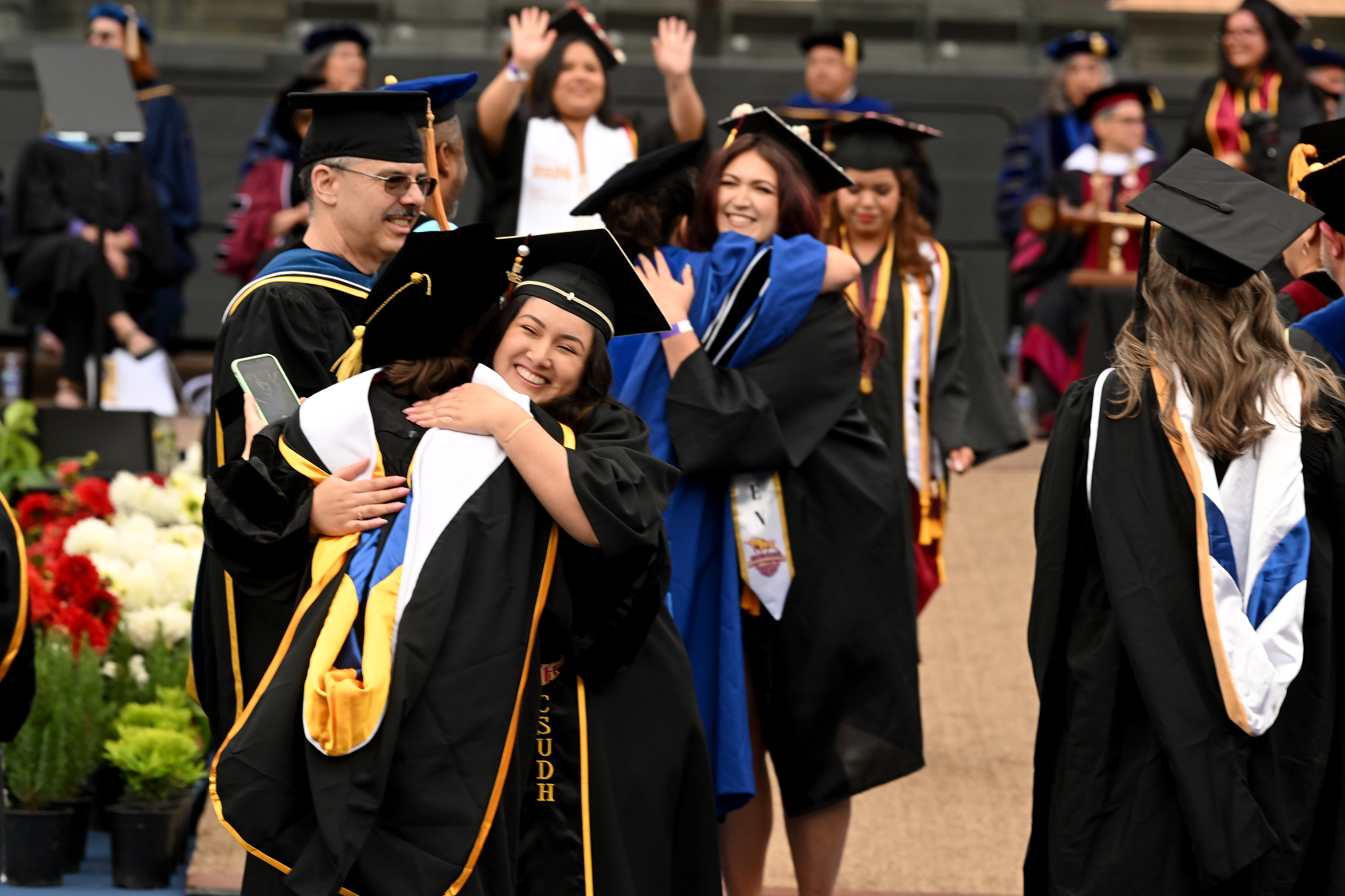 California State University Dominguez Hills holds commencement ceremonies for the...
