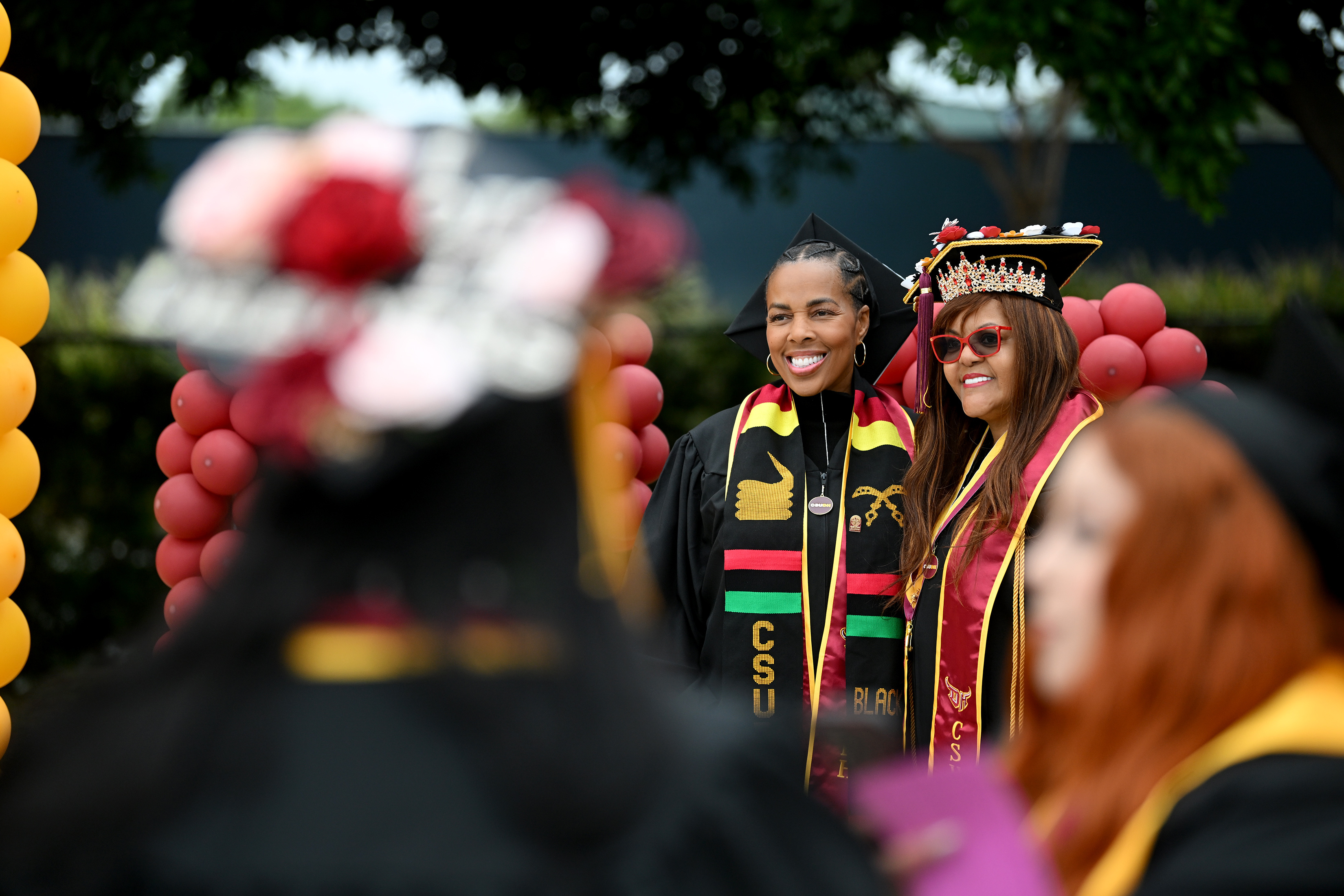 California State University Dominguez Hills holds commencement ceremonies for the...