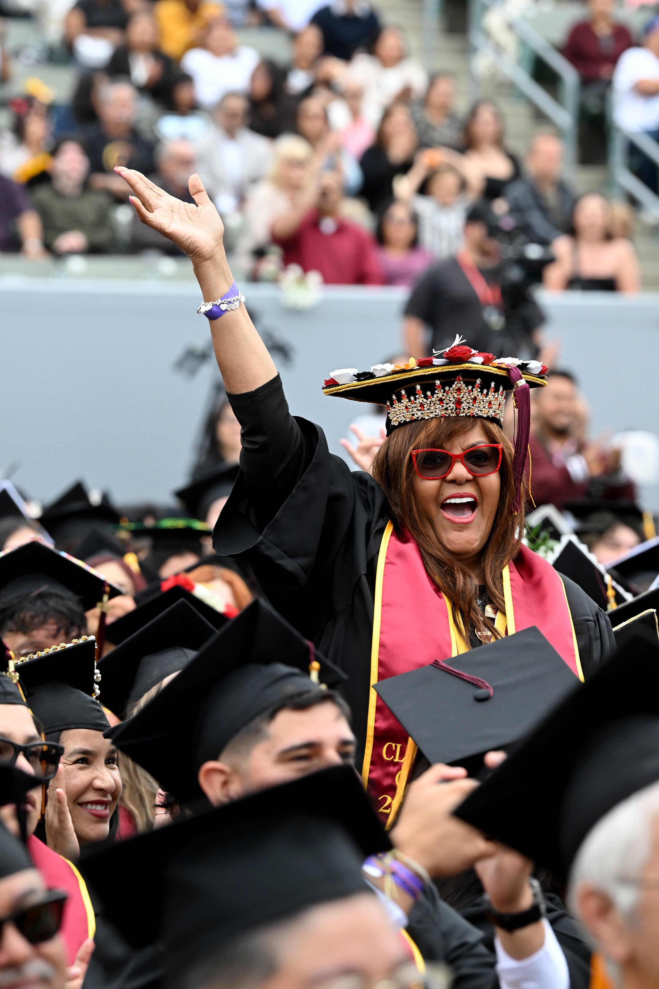 California State University Dominguez Hills holds commencement ceremonies for the...