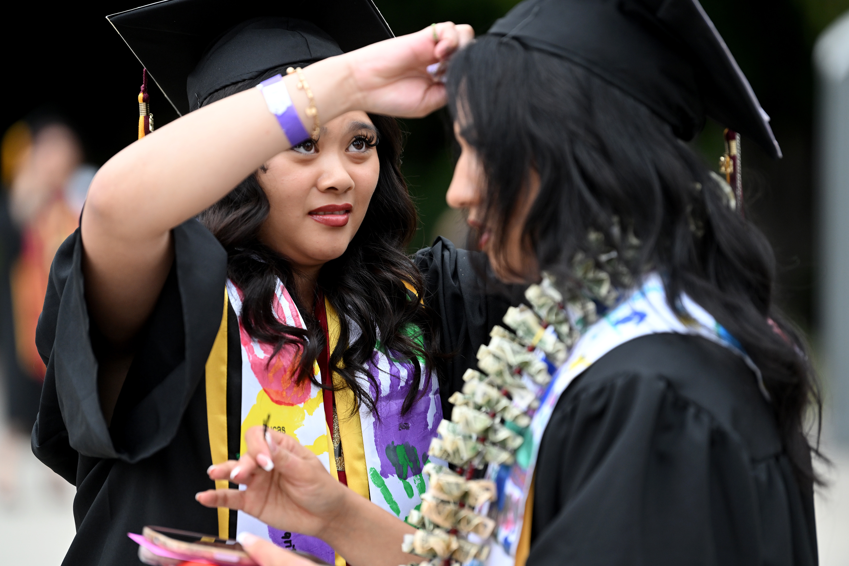 California State University Dominguez Hills holds commencement ceremonies for the...