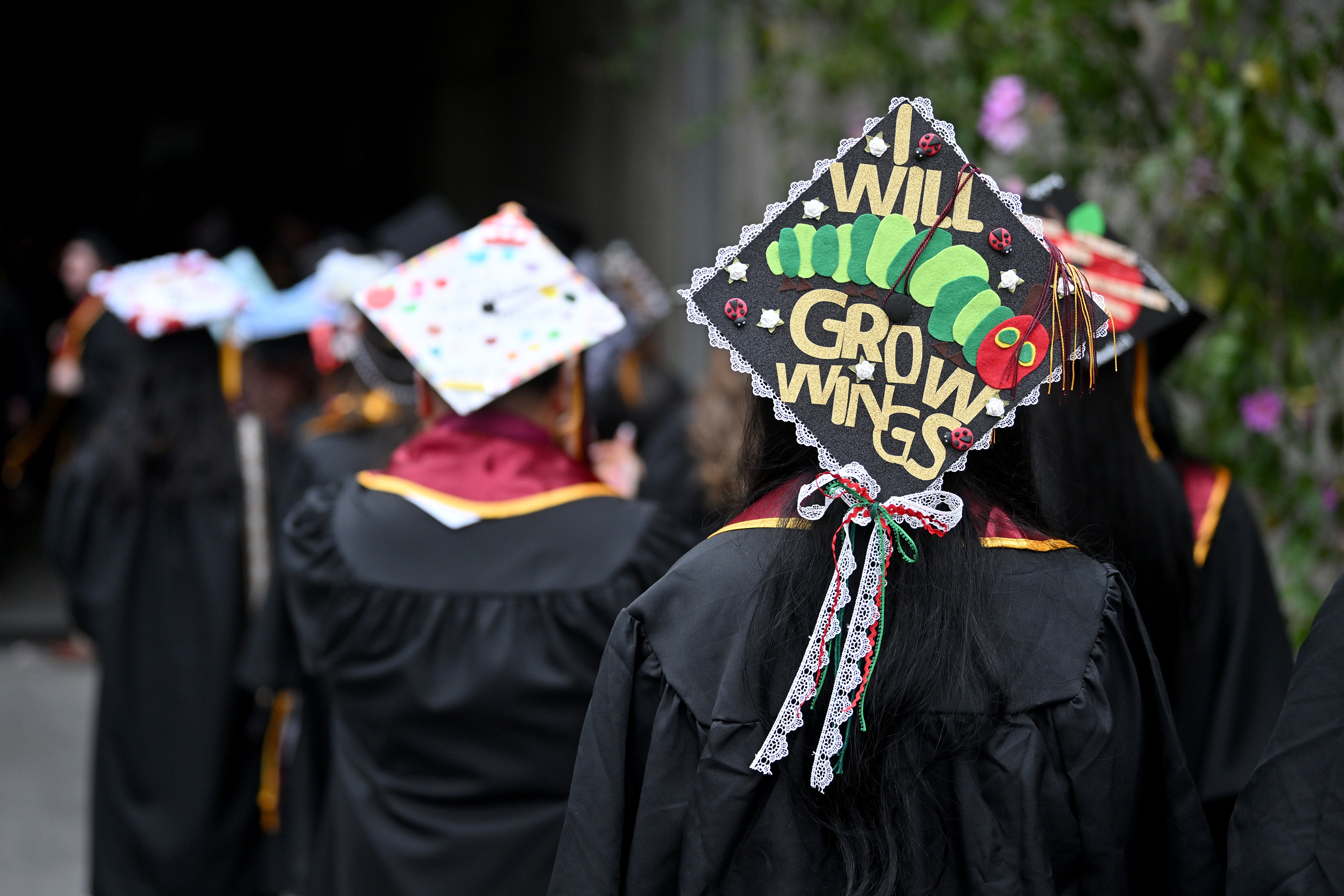 California State University Dominguez Hills holds commencement ceremonies for the...
