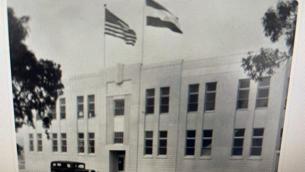 Historic photo of Dalmatian Hall in San Pedro. (Photo Courtesy of Dalmatian-American Club)