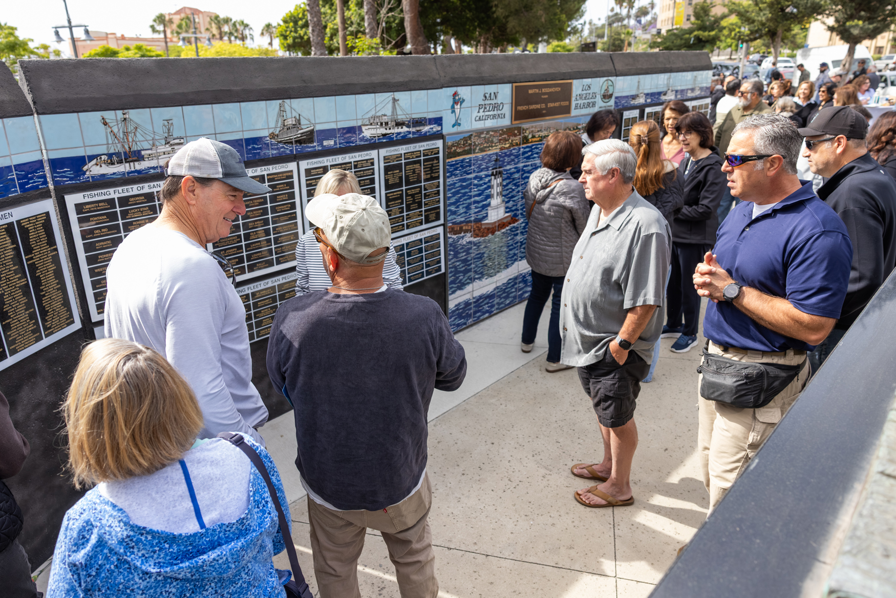 Crowds on April 25, 2026, get a closer look at...