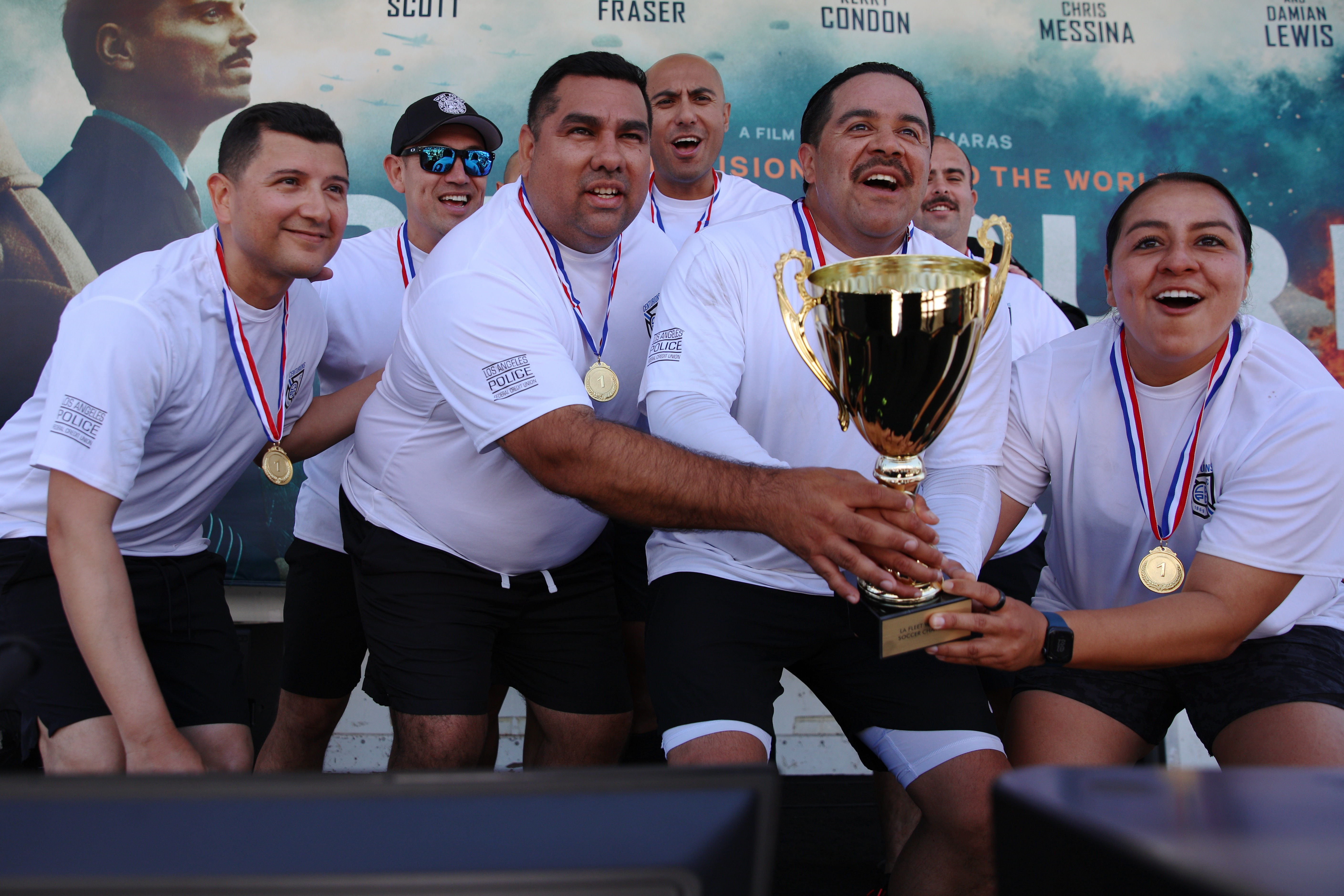 Port Coppers FC, members of the Los Angeles Port Police...