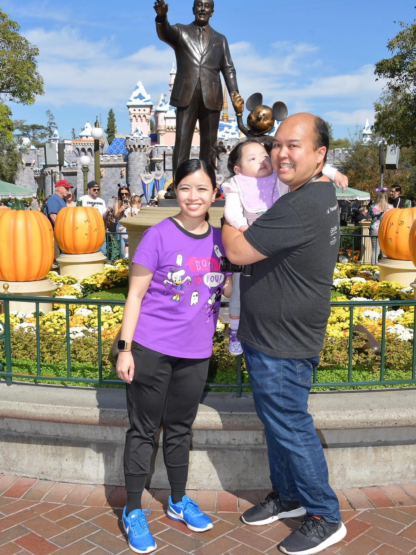 David Law with his wife Veena Sison-Law and daughter Violet...