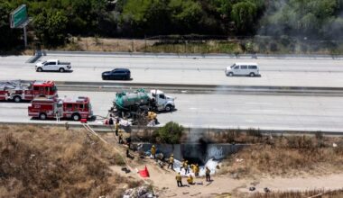 Northbound lanes of 110 Freeway in San Pedro remain closed – Daily News
