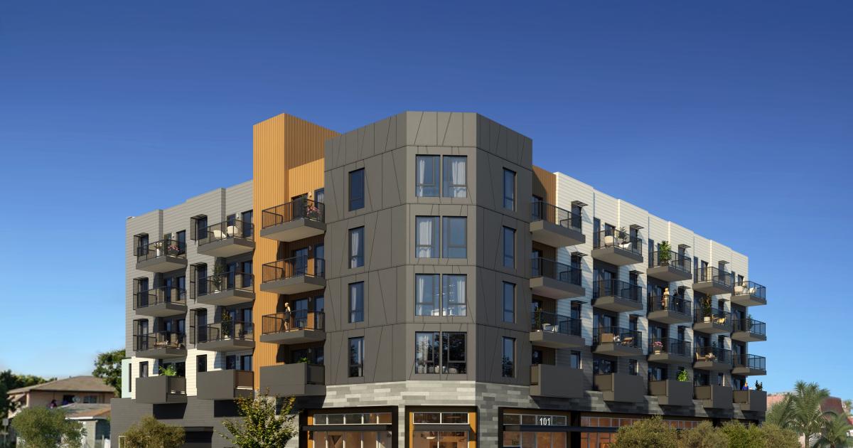 Affordable housing takes shape at 101 Pacific Coast Hwy. in Long Beach