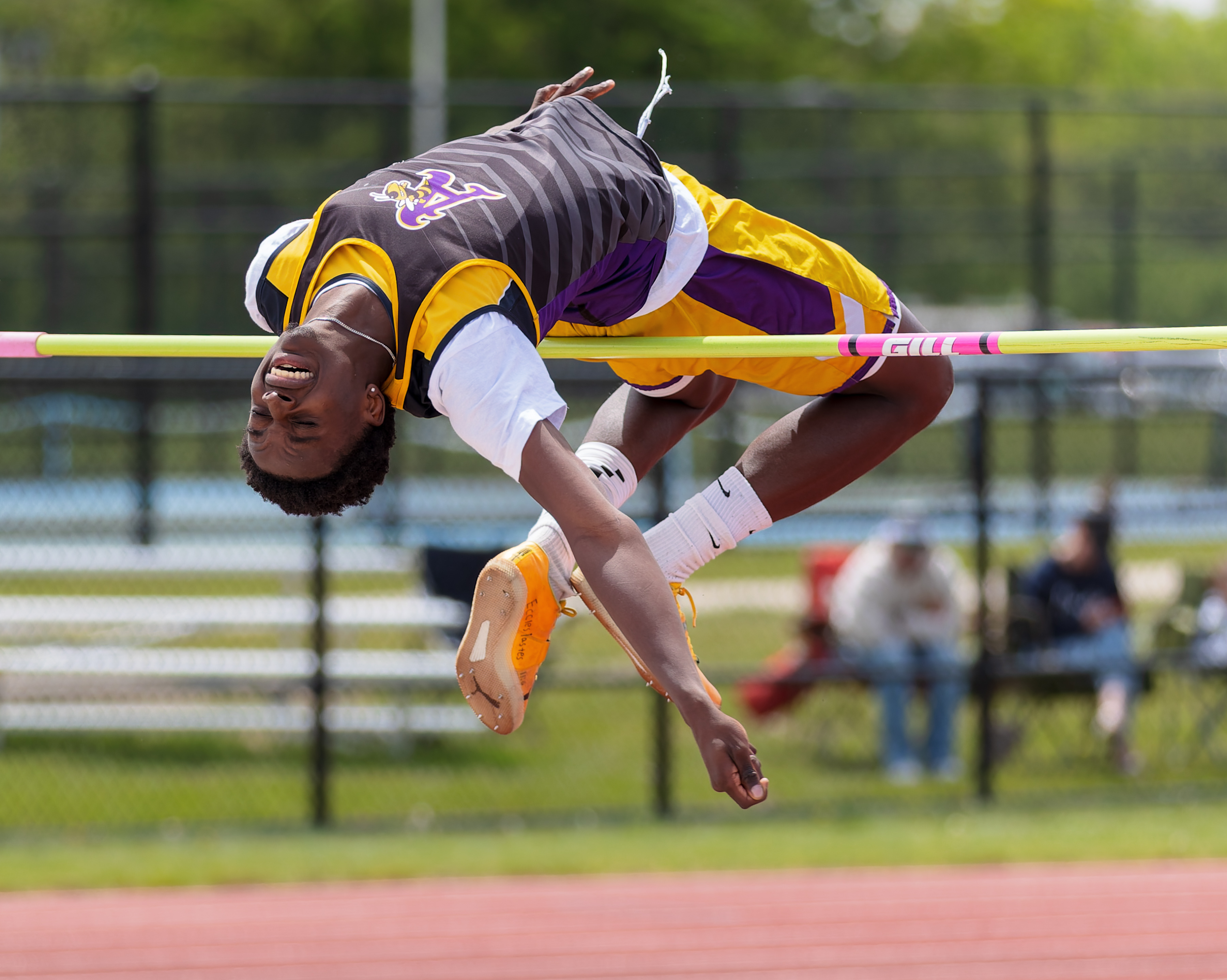 The Oakland County Track and Field Championships were held at...
