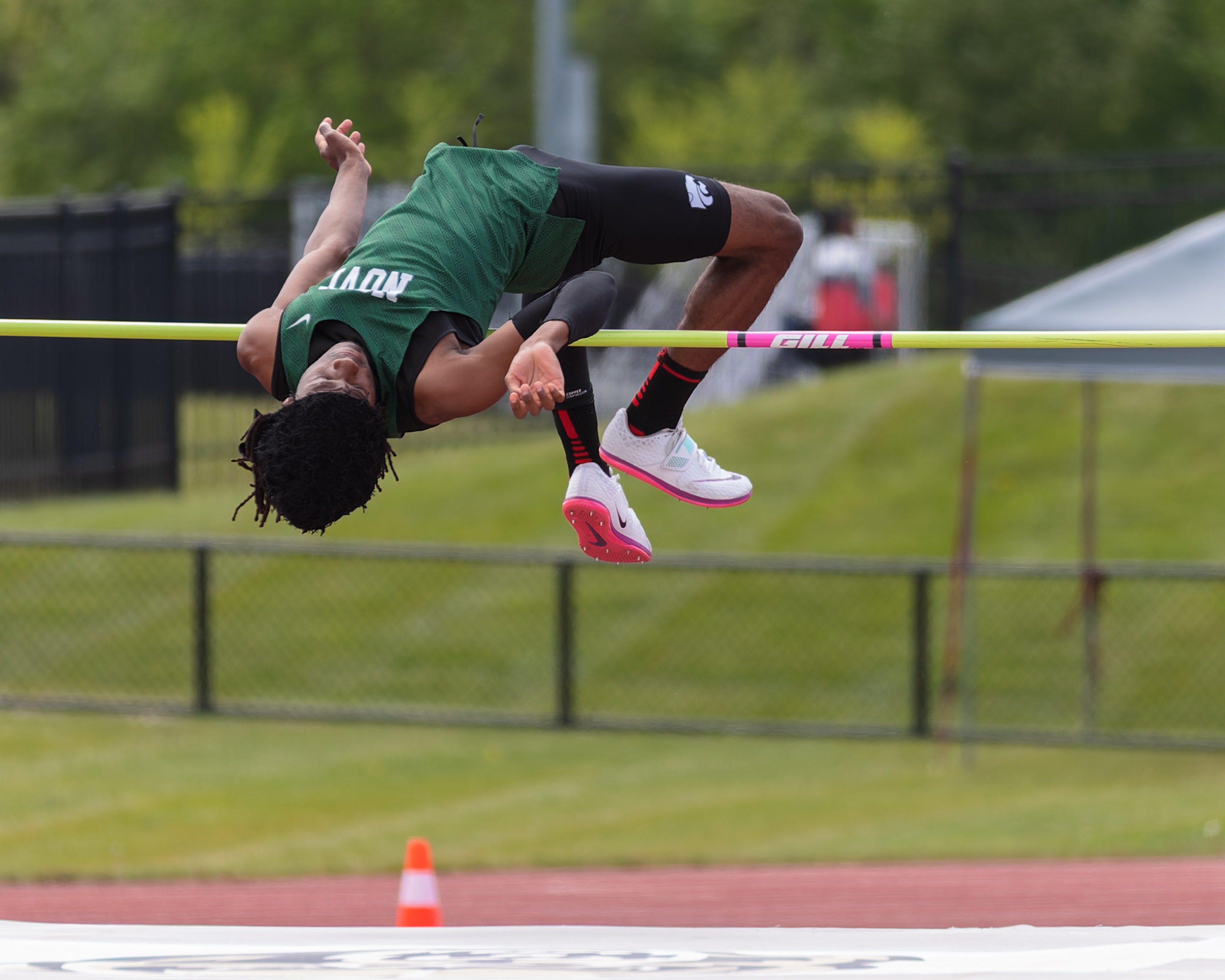 The Oakland County Track and Field Championships were held at...