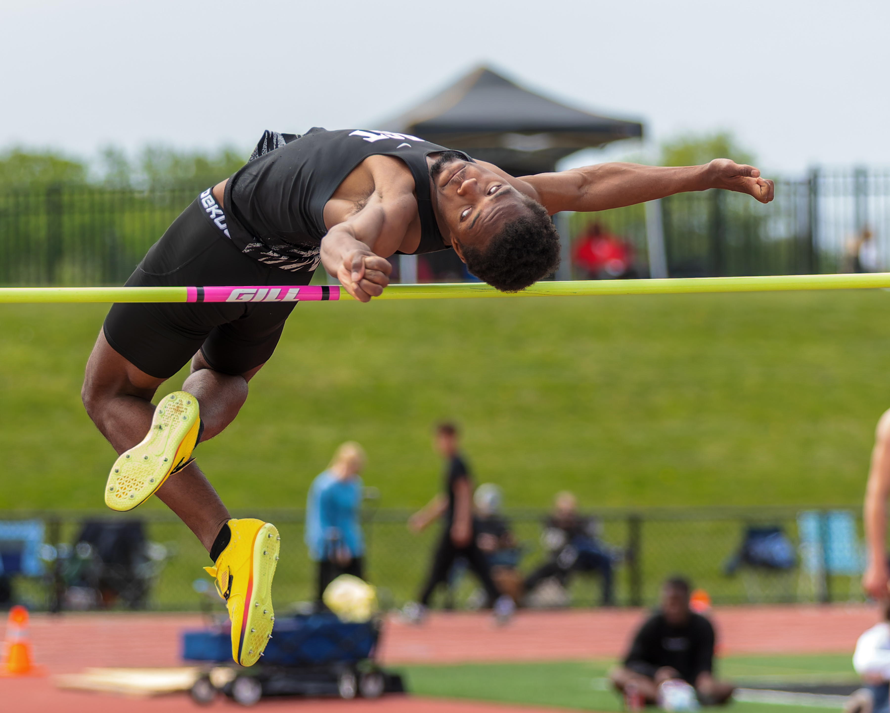 The Oakland County Track and Field Championships were held at...