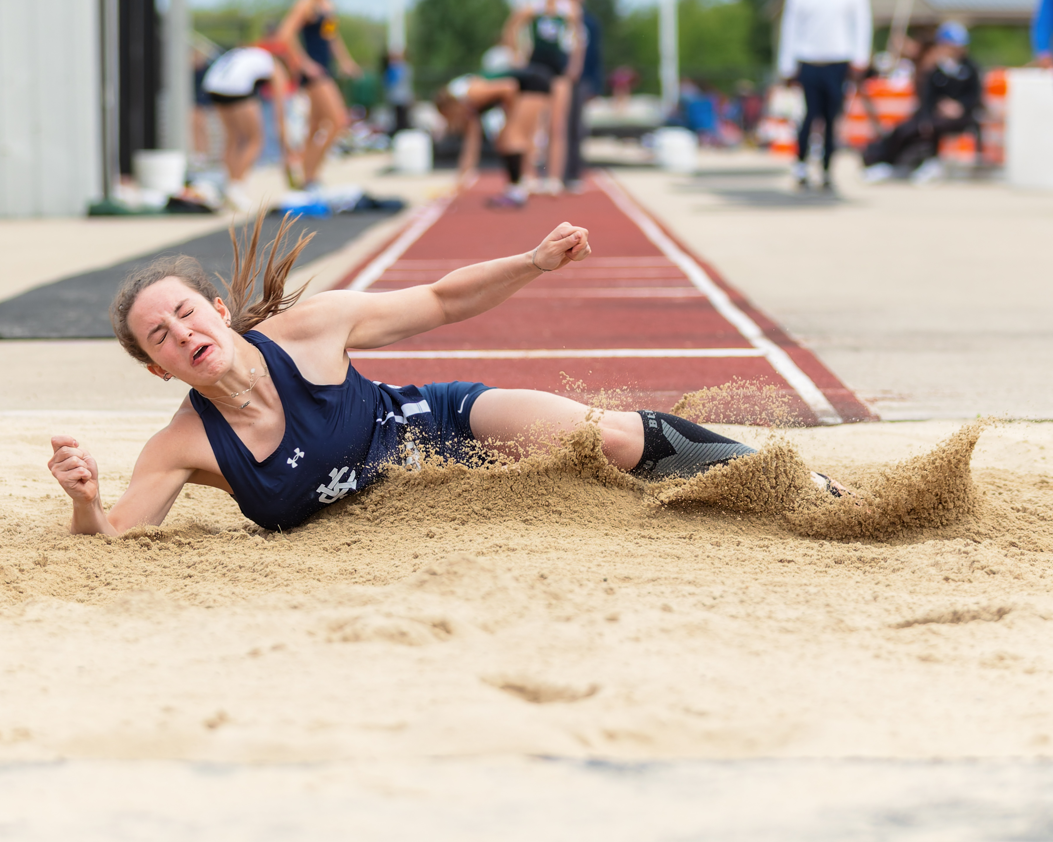 The Oakland County Track and Field Championships were held at...