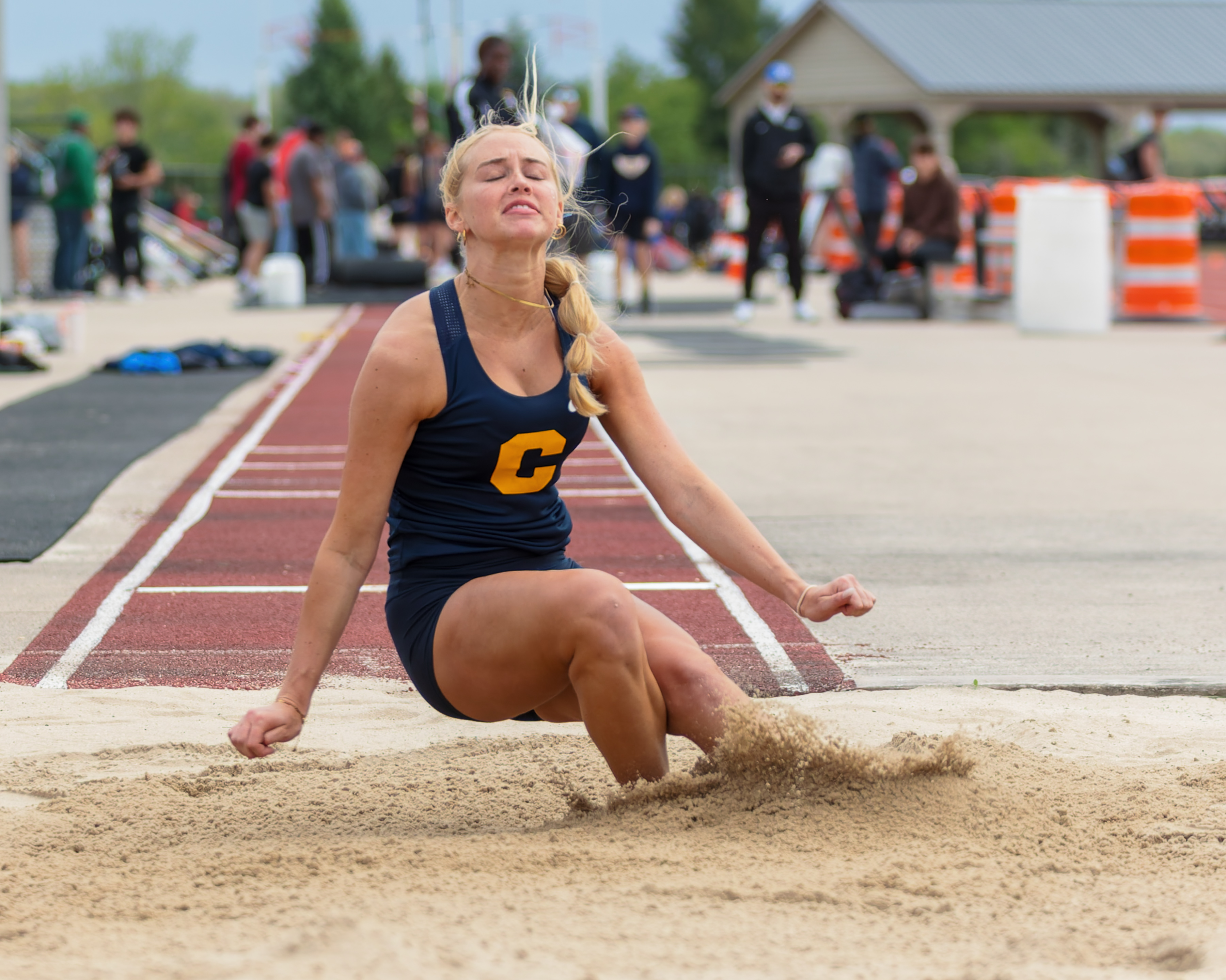 The Oakland County Track and Field Championships were held at...