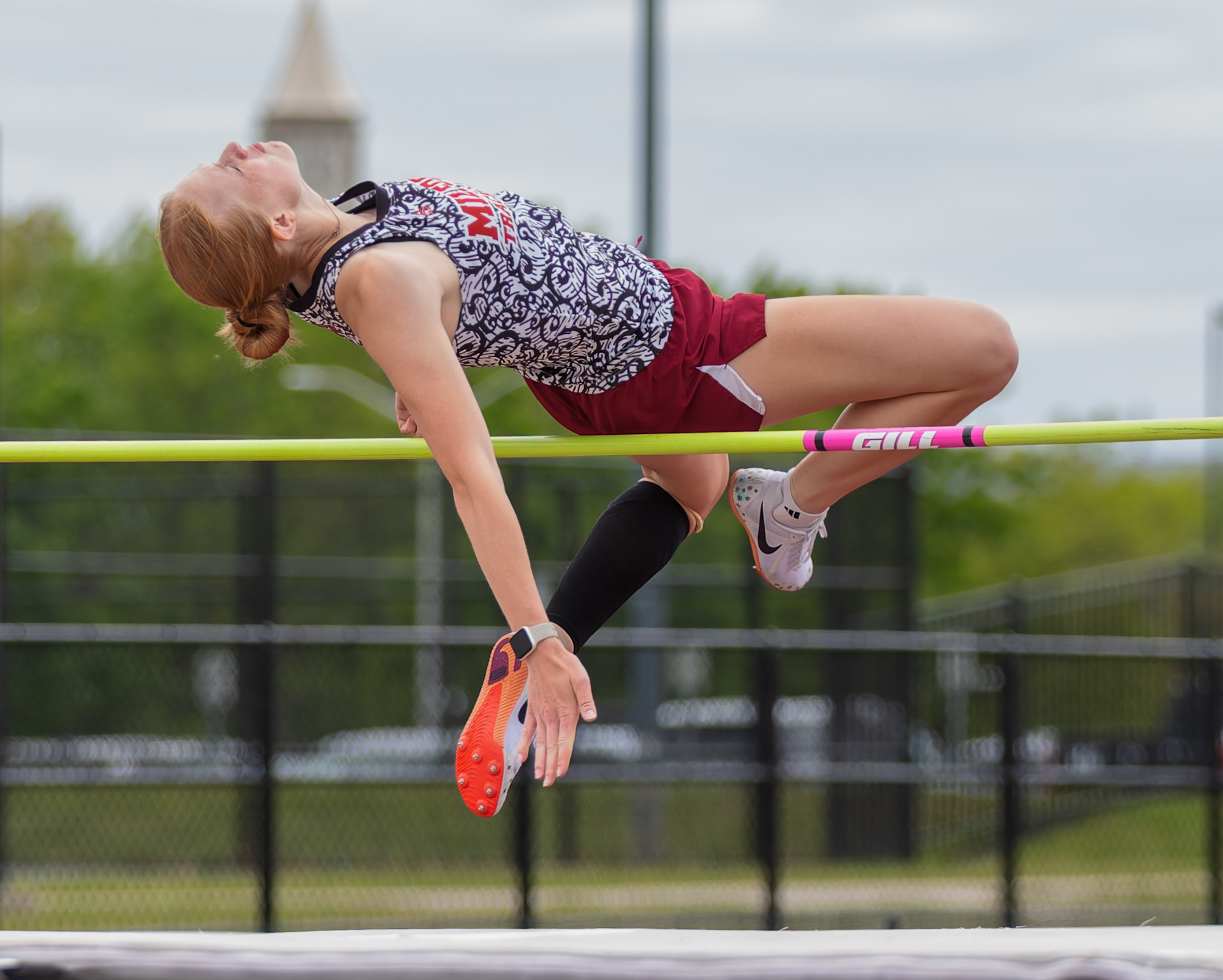 The Oakland County Track and Field Championships were held at...
