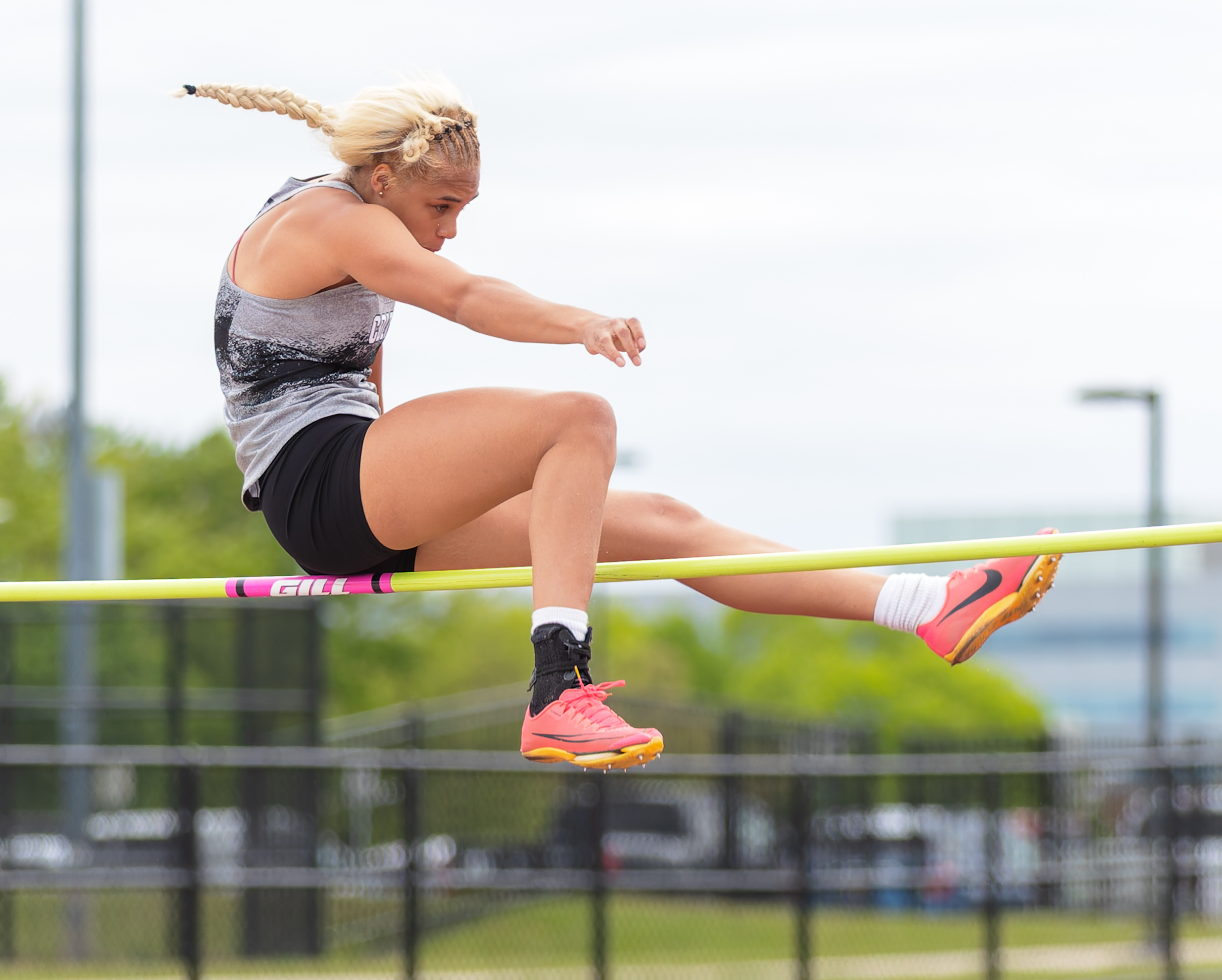 The Oakland County Track and Field Championships were held at...