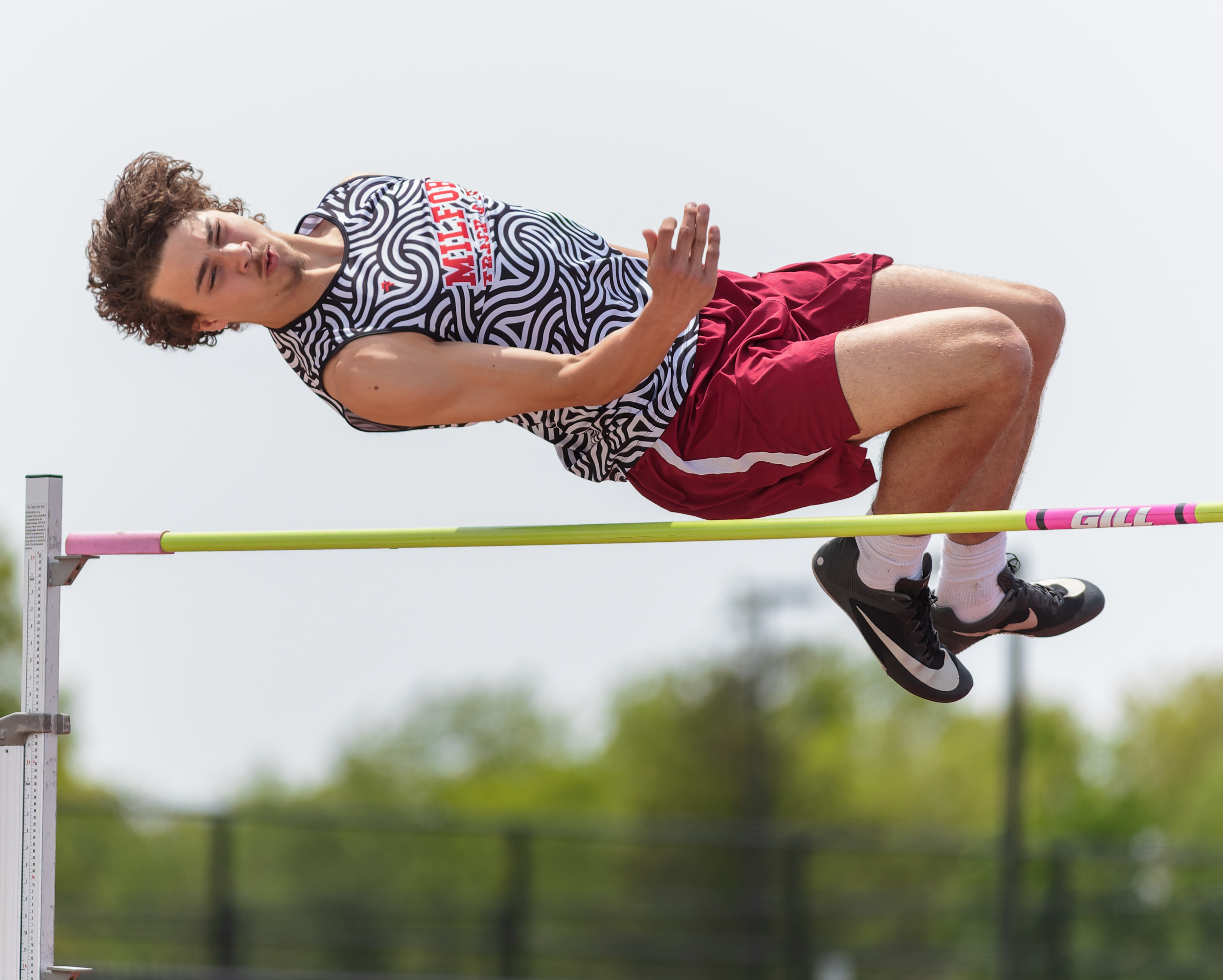 The Oakland County Track and Field Championships were held at...
